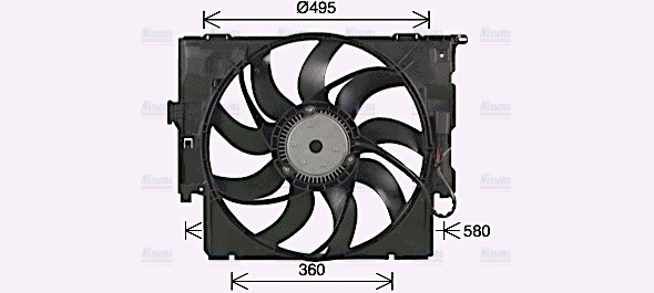 AVA Radiator Cooling Fan BW7586