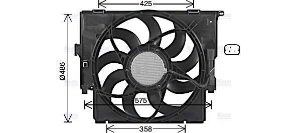 AVA Radiator Fan BW7591