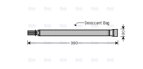AVA Aircon Receiver Dryer Filter BWD313