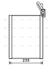 AVA Aircon Evaporator BWV476