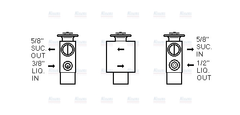 AVA Aircon Expansion valve CL1005