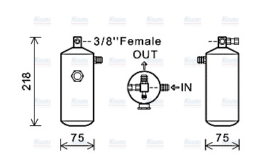 AVA Aircon Receiver Dryer Filter CLD006