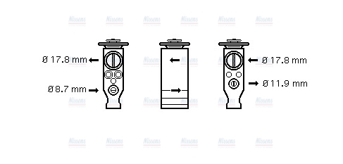 AVA Aircon Expansion Valve CN1244