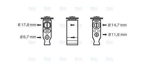 AVA Aircon Expansion Valve CN1245