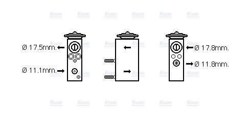 AVA Aircon Expansion Valve CN1275