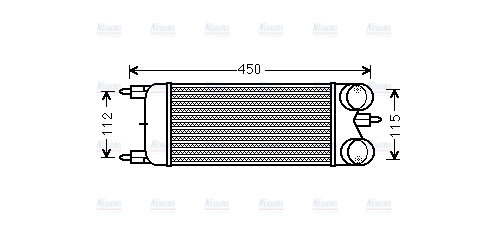 AVA Charge Air Intercooler CN4267