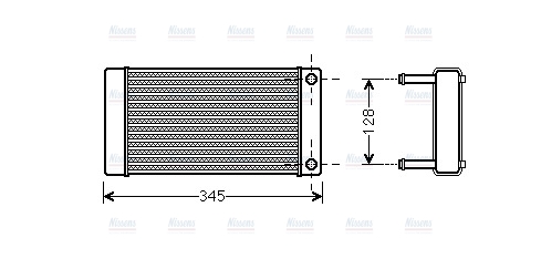 AVA Cabin Heater Core CN6265