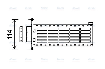 AVA Heater Core CN6306
