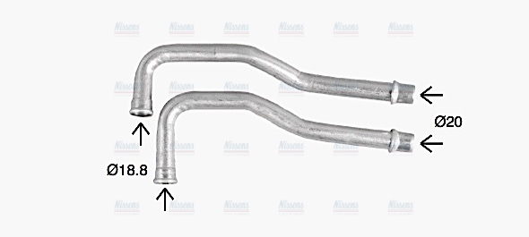 AVA Cabin Heater Core CN6330