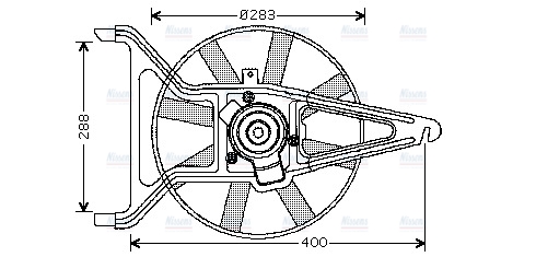 AVA Radiator Fan CN7542