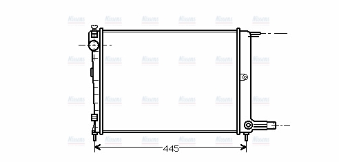 AVA Coolant Radiator CNA2070