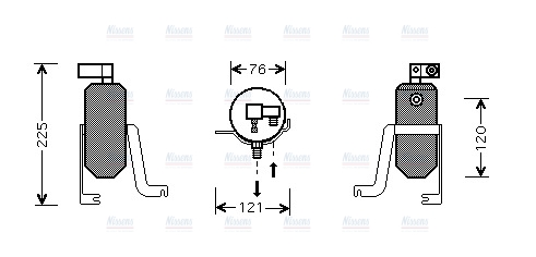 AVA Aircon Receiver Dryer Filter CND185