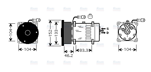 AVA Aircon Compressor CPAK004