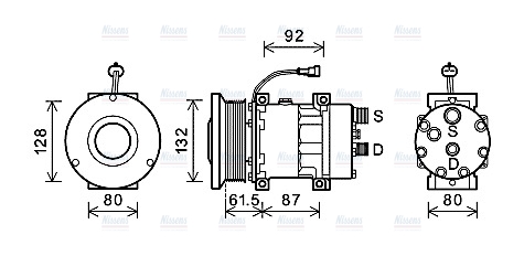 AVA Aircon Compressor CPAK011