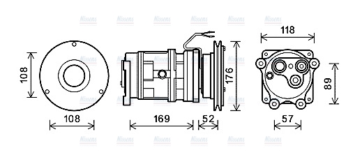 AVA Aircon Compressor CPAK012