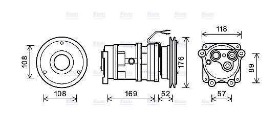 AVA Aircon Compressor CPAK013
