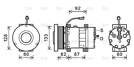 AVA Aircon Compressor CPAK016