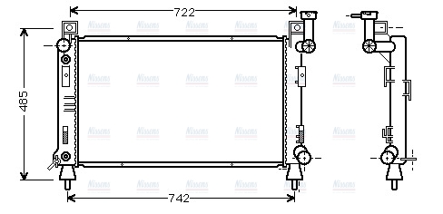 AVA Coolant Radiator CR2030