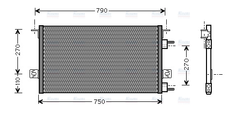 AVA Aircon Condenser CR5037