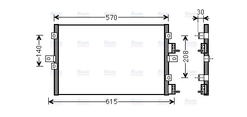 AVA Aircon Condenser CR5114