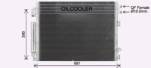 AVA Aircon Condenser CR5141D