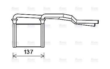 AVA Heater Core CR6136