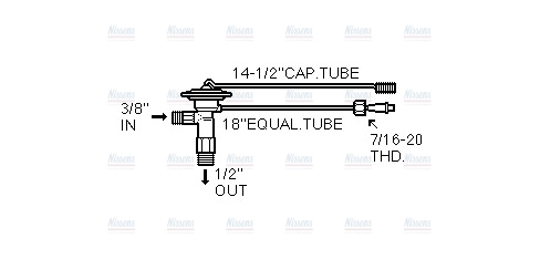AVA Aircon Expansion valve CS1019