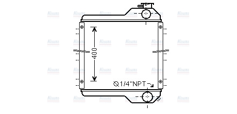 AVA Coolant Radiator CS2017