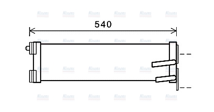 AVA Oil cooler CS3021