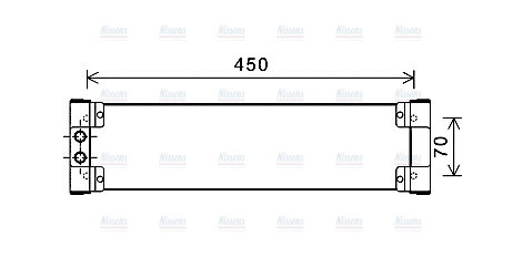 AVA Oil Cooler CS3022