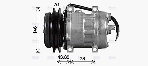 AVA Aircon Compressor CSAK061
