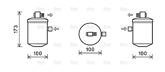 AVA Aircon Receiver dryer CSD004