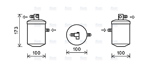 AVA Aircon Receiver dryer CSD009