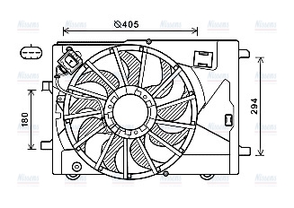 AVA Radiator Fan CT7502