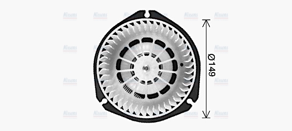 AVA Cabin Fan Blower Motor CT8082