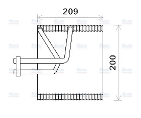 AVA Aircon Evaporator CTV045