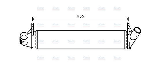 AVA Charge Air Intercooler DAA4006