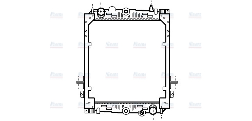 AVA Coolant Radiator DF2023