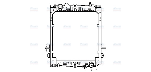 AVA Coolant Radiator DF2052