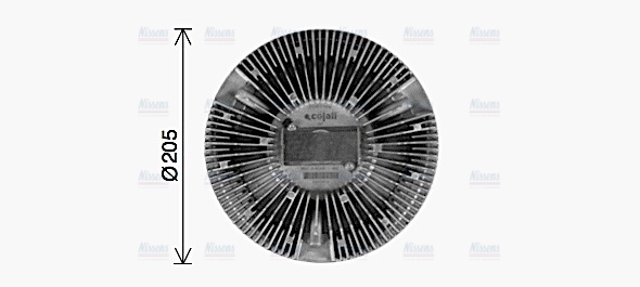 AVA Fan clutch DFC093
