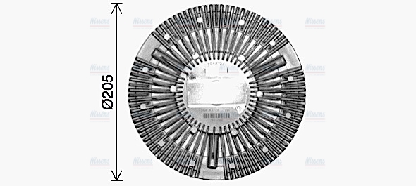 AVA Fan clutch DFC094