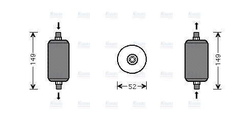 AVA Aircon Receiver Dryer Filter DFD027