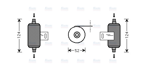 AVA Aircon Receiver Dryer Filter DFD028