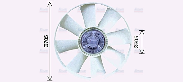 AVA Fan clutch DFF084