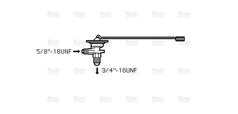 AVA Aircon Expansion valve DN1234