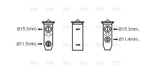 AVA Aircon Expansion valve DN1371