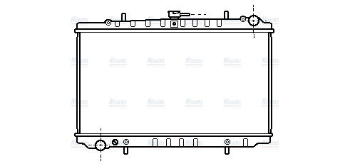 AVA Coolant Radiator DN2144