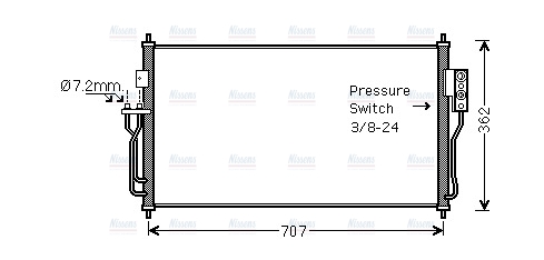 AVA Aircon Condenser DN5382
