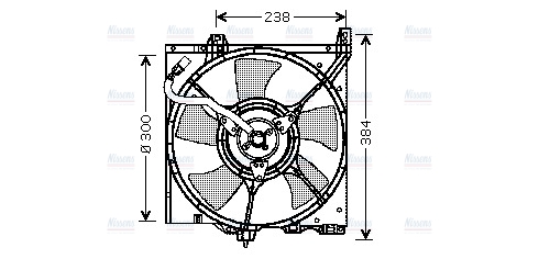 AVA Radiator Fan DN7502