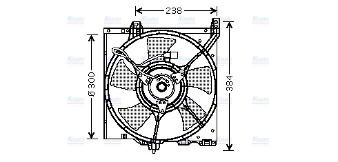 AVA Radiator Fan DN7504